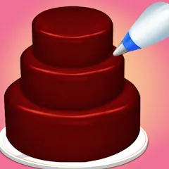 Скачать взлом Cake Maker Sweet Bakery Games  [МОД Unlimited Money] - полная версия apk на Андроид