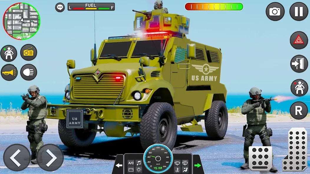 Army Vehicle Cargo Transport (Армейский транспорт грузовых автомобилей)  [МОД Unlocked] Screenshot 1