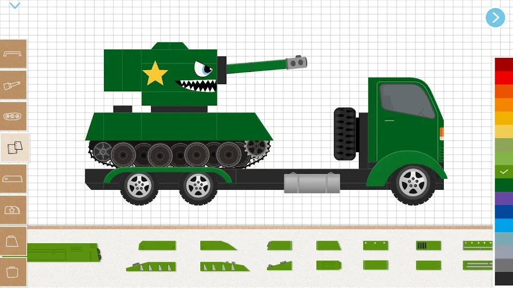 Labo Tank-Armored Car & Truck (Лабо)  [МОД Бесконечные деньги] Screenshot 5