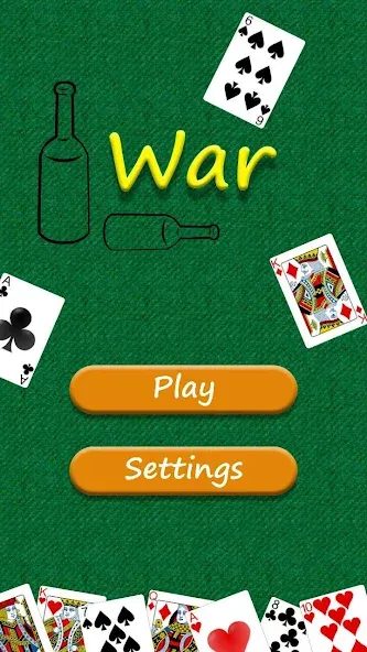 War - card game  [МОД Unlocked] Screenshot 1