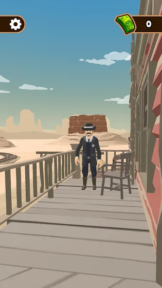 Western Cowboy: Shooting Game (Вестерн Каубой)  [МОД Menu] Screenshot 1