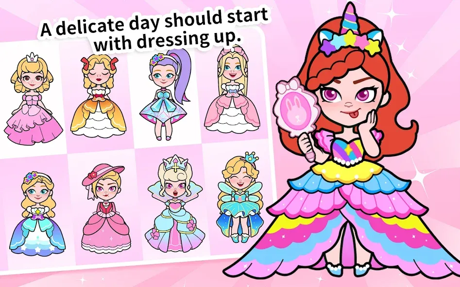 Paper Princess's Dream Castle  [МОД Много монет] Screenshot 2