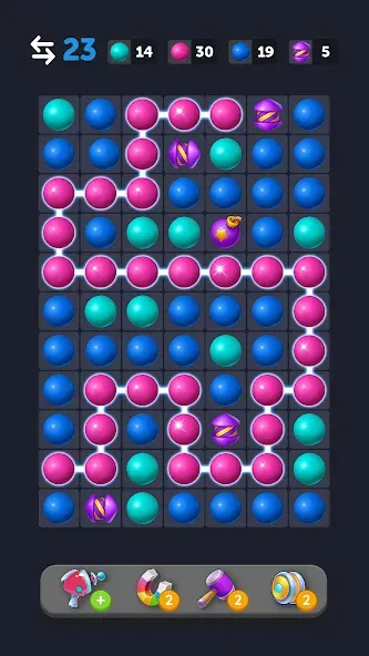 Bubble Link - Connect & Match (Бабл Линк)  [МОД Много монет] Screenshot 3