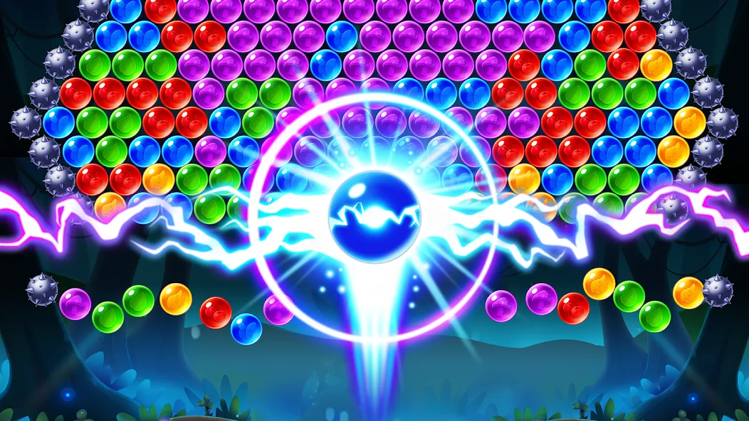 Bubble Shooter Genies  [МОД Много монет] Screenshot 2