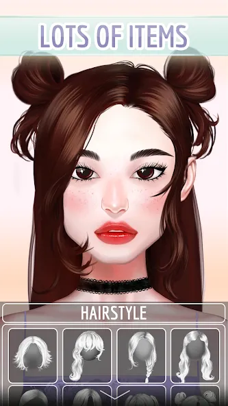 Avatar Character: Girl Creator  [МОД Unlocked] Screenshot 3