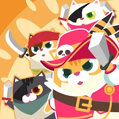 Скачать взломанную Battle Cat Hero (Баттл Кэт Герой)  [МОД Mega Pack] - последняя версия apk на Андроид