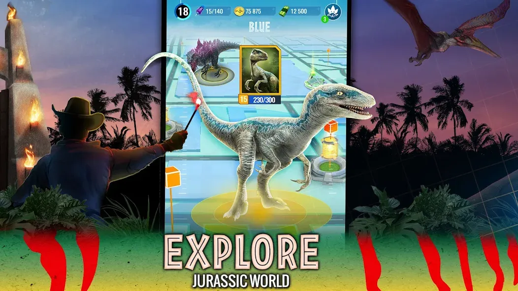 Jurassic World Alive (Джурассик Ворлд)  [МОД Menu] Screenshot 2