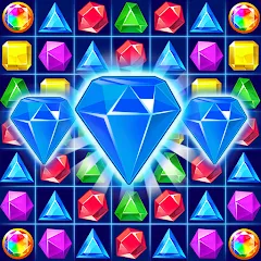 Скачать взломанную Jewel Crush™ - Match 3 Legend  [МОД Mega Pack] - стабильная версия apk на Андроид