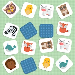 Взломанная Picture Matching Memory Game (Пикча Матчинг Мемори Гейм)  [МОД Меню] - последняя версия apk на Андроид