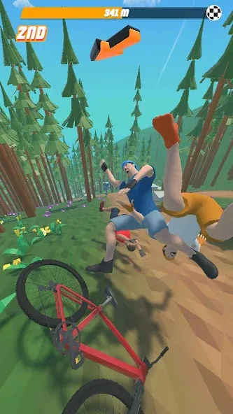 Bike Hill 3D (Байк Хилл 3Д)  [МОД Много денег] Screenshot 3