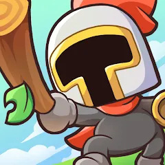 Взломанная Retro Hero Mr Kim : Idle RPG  [МОД Бесконечные монеты] - последняя версия apk на Андроид