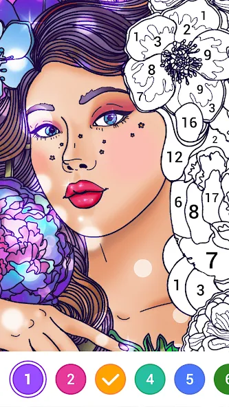Magic Paint: Color by number (Магик Пейнт)  [МОД Mega Pack] Screenshot 1