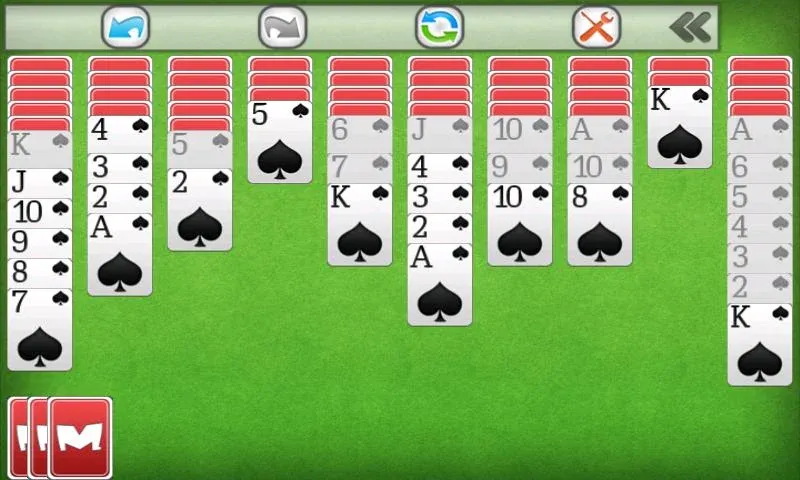 Spider Solitaire  [МОД Unlocked] Screenshot 3