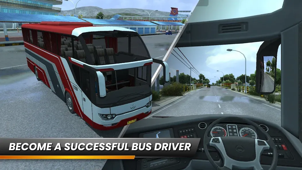 Bus Simulator Indonesia (Бус Симулятор Индонезия)  [МОД Меню] Screenshot 1