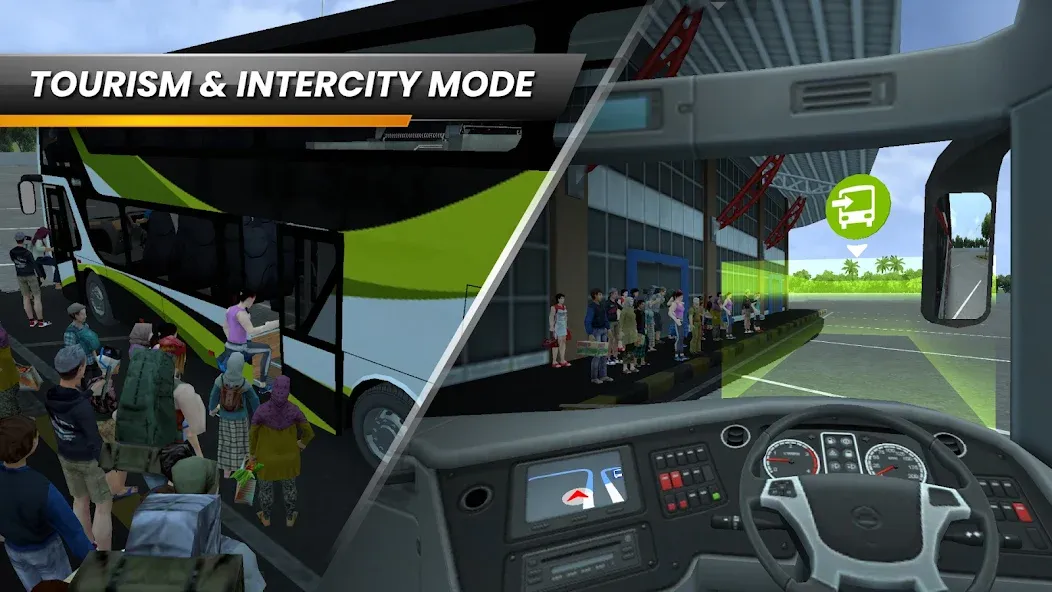 Bus Simulator Indonesia (Бус Симулятор Индонезия)  [МОД Меню] Screenshot 4