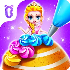 Взломанная Little Panda: Sweet Bakery  [МОД Mega Pack] - полная версия apk на Андроид