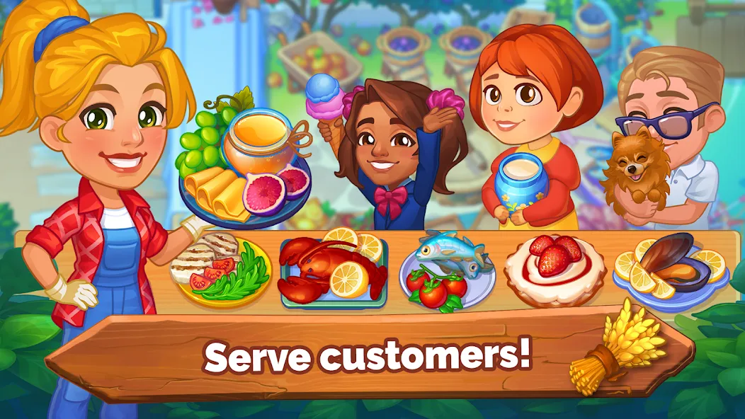 Farming Fever - Cooking game  [МОД Menu] Screenshot 1