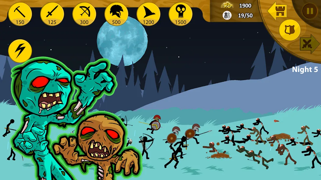 Stick War: Legacy (Стик Вар)  [МОД Mega Pack] Screenshot 2