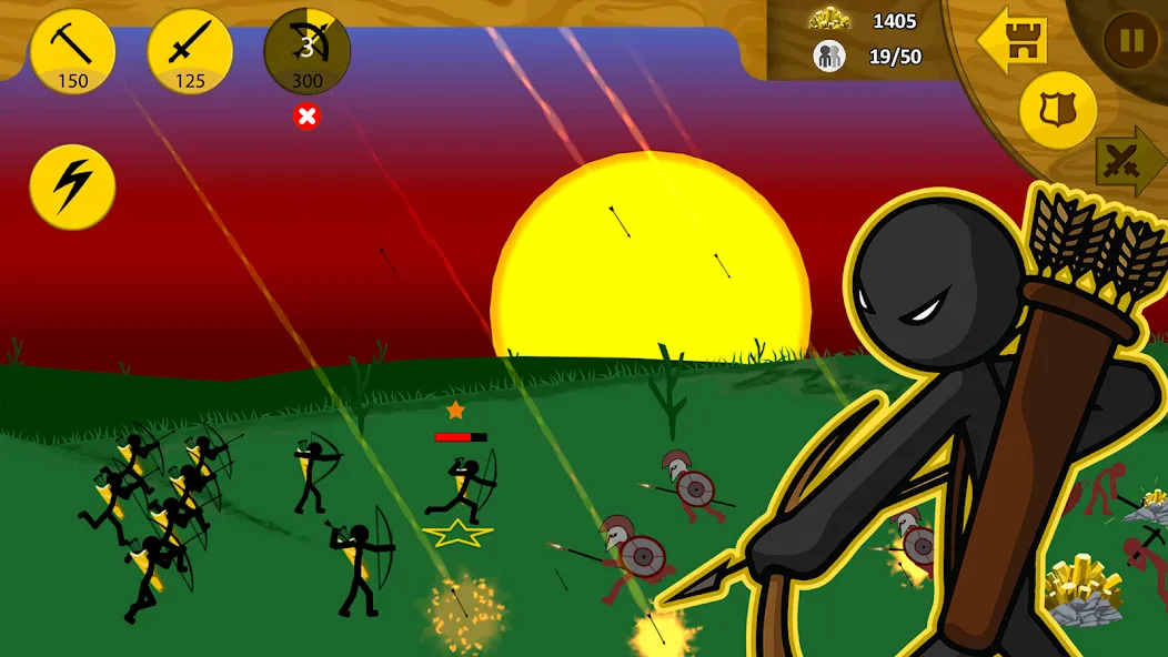 Stick War: Legacy (Стик Вар)  [МОД Mega Pack] Screenshot 3