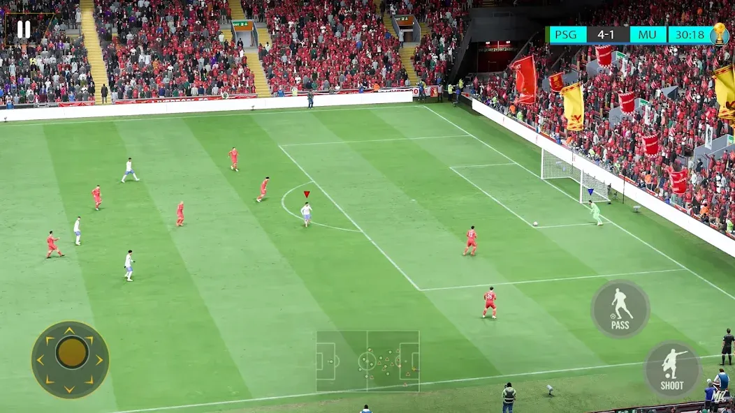 World football 2024 offline  [МОД Бесконечные монеты] Screenshot 1