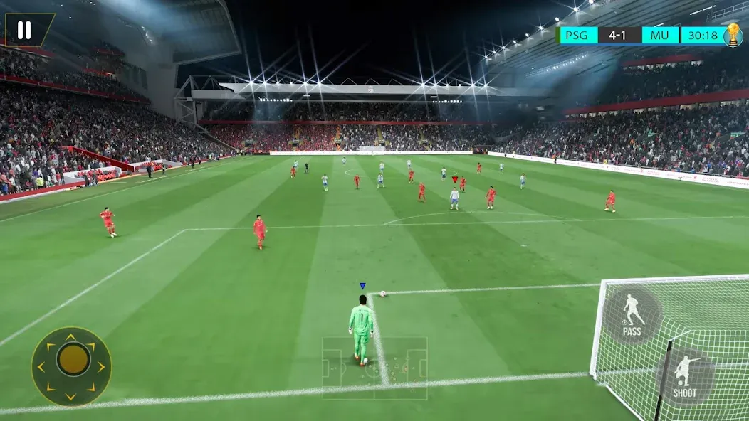 World football 2024 offline  [МОД Бесконечные монеты] Screenshot 3