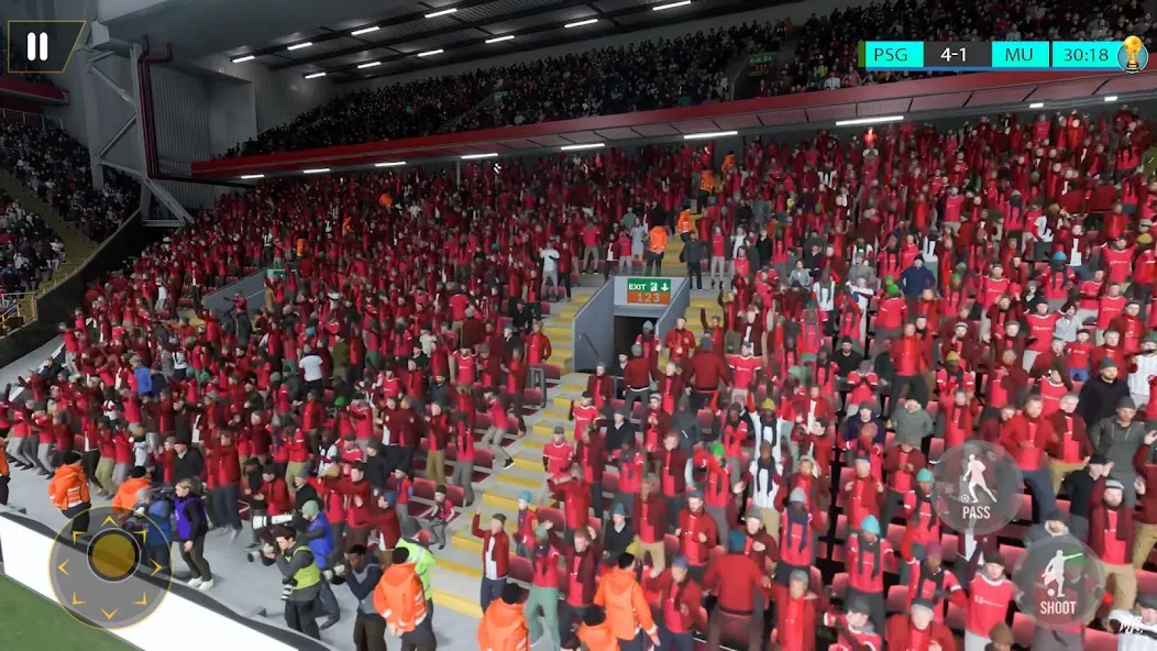 World football 2024 offline  [МОД Бесконечные монеты] Screenshot 4
