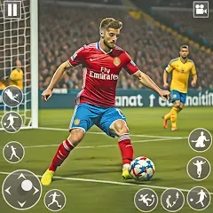 Взлом World football 2024 offline  [МОД Бесконечные монеты] - последняя версия apk на Андроид