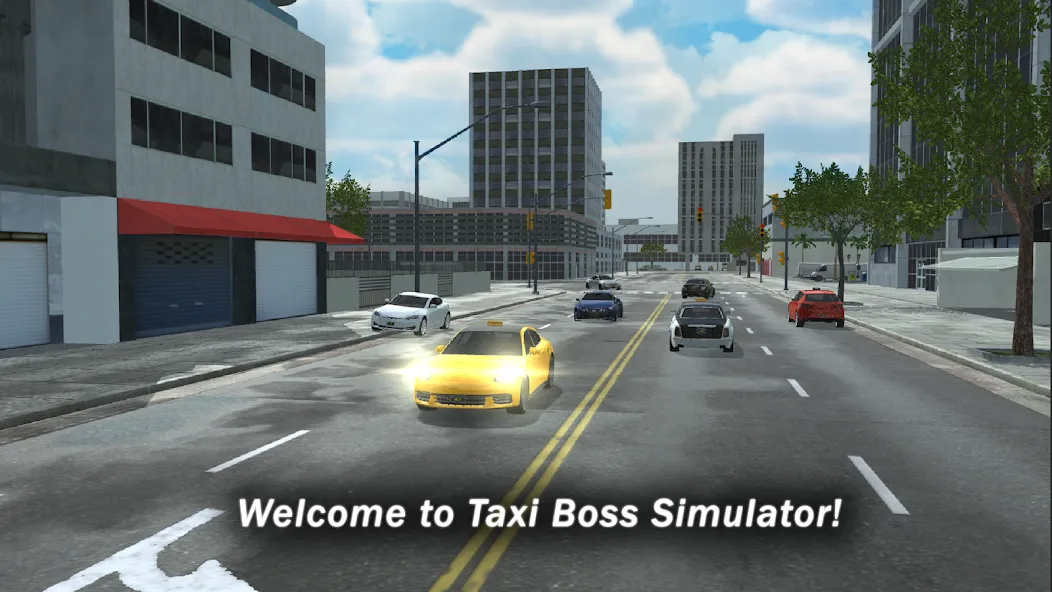 Taxi Boss Simulator  [МОД Unlimited Money] Screenshot 1