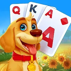 Взлом Solitaire Farm Adventure (Солитер)  [МОД Unlocked] - последняя версия apk на Андроид