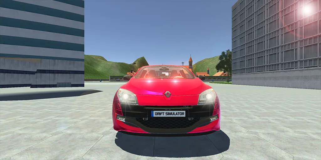 Megane Drift Simulator (Мегане Дрифт Симулятор)  [МОД Unlocked] Screenshot 2