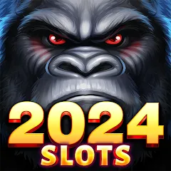 Скачать взломанную Ape Slots: Vegas Casino Deluxe  [МОД Все открыто] - последняя версия apk на Андроид