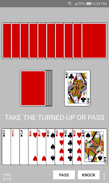 Gin Rummy (Джин Рамми)  [МОД Много монет] Screenshot 2