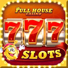 Взломанная Full House Casino - Slots Game (Фулл Хаус Казино)  [МОД Много монет] - стабильная версия apk на Андроид