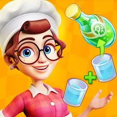 Скачать взлом Merge Cooking:Theme Restaurant  [МОД Меню] - последняя версия apk на Андроид