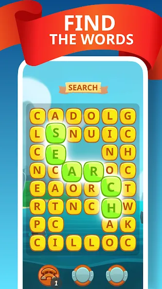 Word Treasure Hunt  [МОД Unlimited Money] Screenshot 1