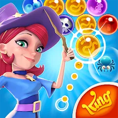 Скачать взлом Bubble Witch 2 Saga (Бабл Витч 2 Сага)  [МОД Бесконечные монеты] - стабильная версия apk на Андроид