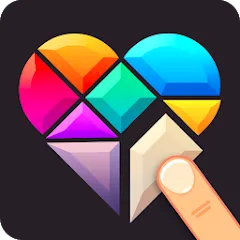 Взлом Polygrams - Tangram Puzzles (Полиграммы)  [МОД Menu] - последняя версия apk на Андроид