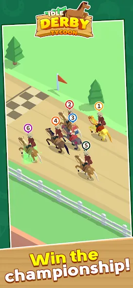 Idle Derby Tycoon (Айдл Дерби Тайкун)  [МОД Unlimited Money] Screenshot 2