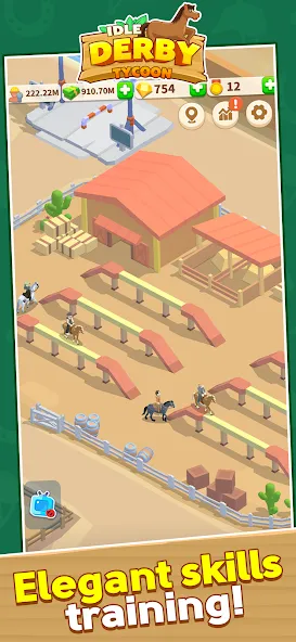 Idle Derby Tycoon (Айдл Дерби Тайкун)  [МОД Unlimited Money] Screenshot 4