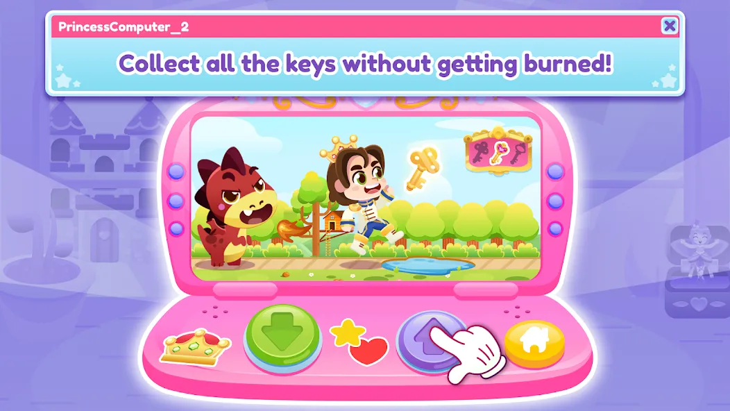 Princess Computer 2 Girl Games  [МОД Menu] Screenshot 4