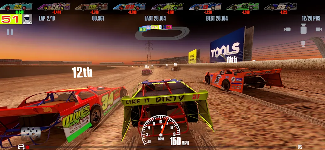 Stock Car Racing (ток Кар Гонки)  [МОД Бесконечные деньги] Screenshot 2