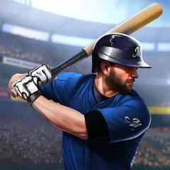 Взломанная Baseball: Home Run Sports Game (Бейсбол)  [МОД Все открыто] - последняя версия apk на Андроид