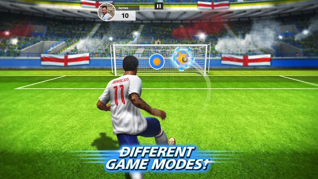 Football Strike: Online Soccer (Футбольный забастовка)  [МОД Меню] Screenshot 3