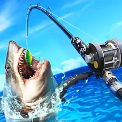 Взломанная Ultimate Fishing! Fish Game  [МОД Меню] - последняя версия apk на Андроид