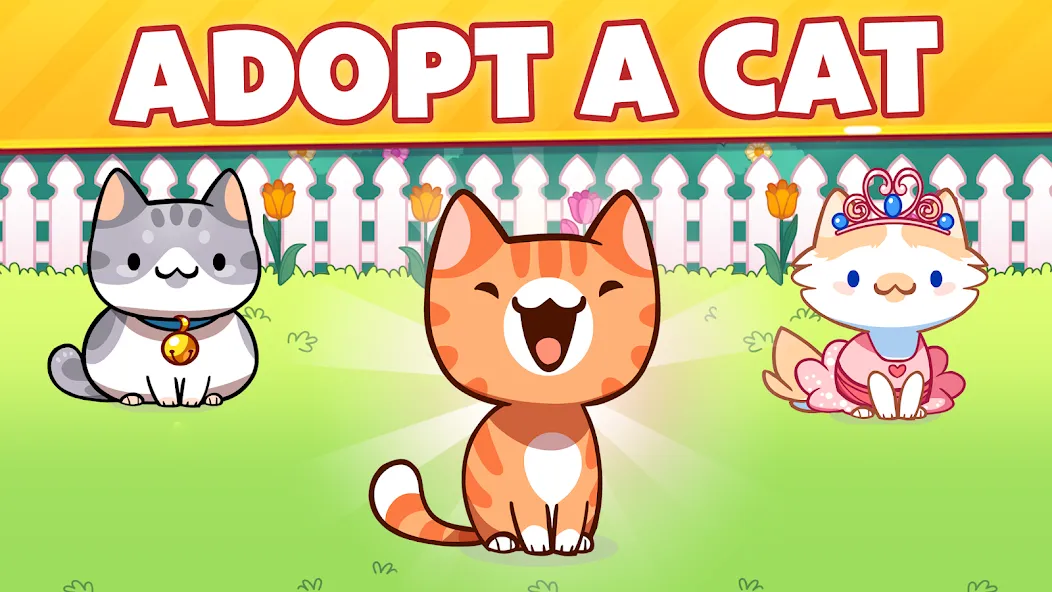 Cat Game - The Cats Collector!  [МОД Бесконечные деньги] Screenshot 1