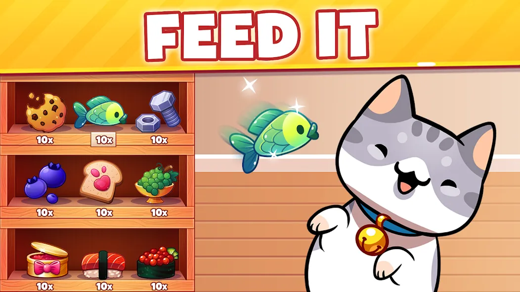 Cat Game - The Cats Collector!  [МОД Бесконечные деньги] Screenshot 2