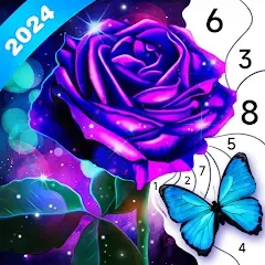 Взлом Fancy Color - Paint By Number (Фэнси Колор)  [МОД Много денег] - полная версия apk на Андроид