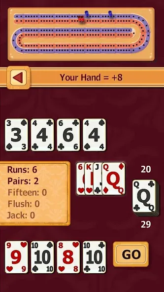 Cribbage (Криббидж)  [МОД Unlimited Money] Screenshot 3