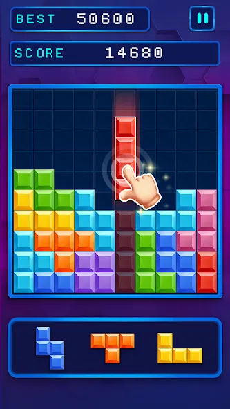 Block Puzzle: Popular Game  [МОД Бесконечные деньги] Screenshot 3