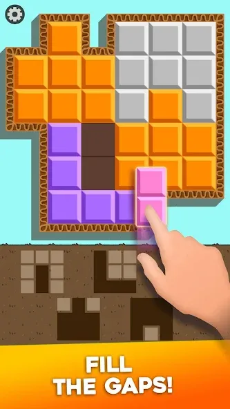 Block Puzzle Cats (Блок Пазл Кошки)  [МОД Меню] Screenshot 2